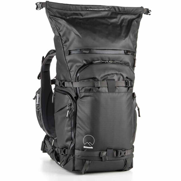 Roll Top Access Pocket of the Shimoda Action X25 V2 Starter Kit Backpack Green