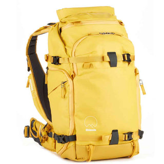 Front Side of the Shimoda X25 V2 Starter Kit Backpack Yellow