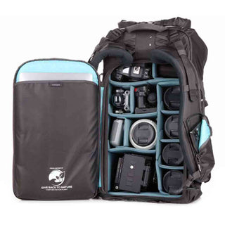 Camera Compartment of the Shimoda Action X70 HD Kit Black