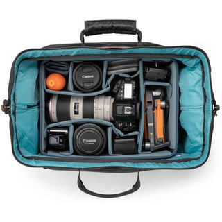 Bag Open Position of the Shimoda Carry-On Roller V2 Black