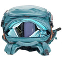Top Access Pocket of the Shimoda Explore V2 Women's Starter Kit Backpack Teal