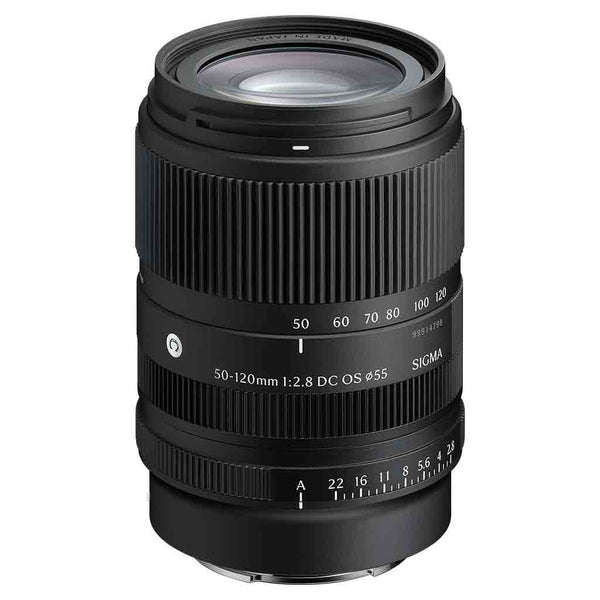 Front Element of the Sigma 50-120mm F2.8 DC OS Contemporary Mirrorless Lens