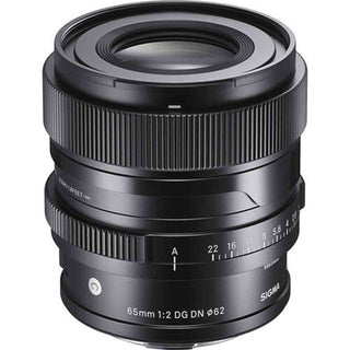 Front Element of the Sigma 65mm f/2 DG DN Contemporary Lens Sony E