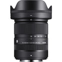 Top Side of the Sigma 18-50mm F2.8 DC DN Fujifilm XF