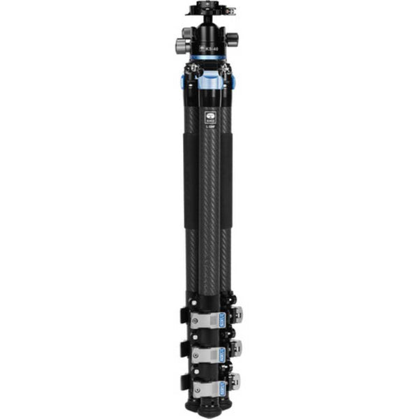 Collapsed Position of the Sirui L324 + KS40 Landscape Carbon Fiber Tripod Kit