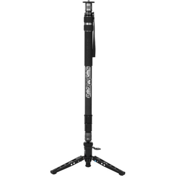 Standing Un-extended of the Sirui SVM-165P Rapid System One-Step Height Adjustment Modular Monopod