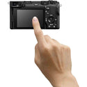 Touch LCD Screen of the Sony A6700 16-50mm Kit
