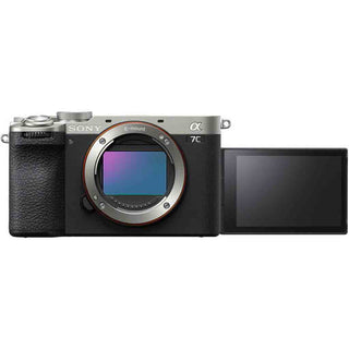 LCD Screen Selfie Mode of the Sony A7CII 28-60mm Lens Kit Silver