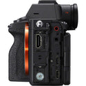 Port Side of the Sony A7R VI Mirrorless Camera Body