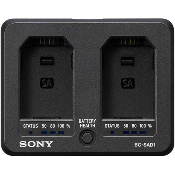 Top Side of the Sony BCS-AD1 Dual Battery Charger