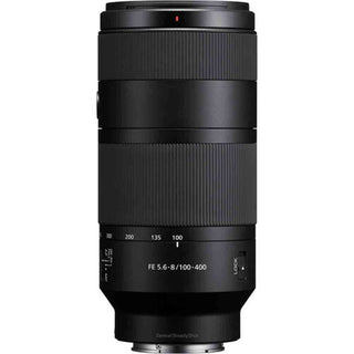 Top Side of the Sony FE 100-400mm f/5.6-8 G OSS Lens