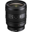 Front Element and Controls of the Sony FE 24-50mm f/2.8 G Lens