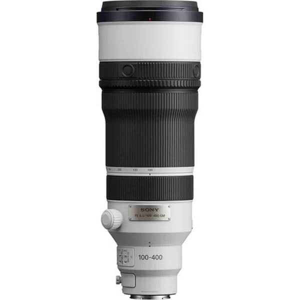 Top Side of the Sony FE 100-400mm f/4.5 GM OSS Lens