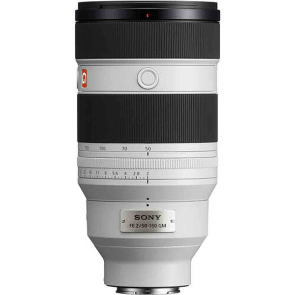 Top Side of the Sony FE 50-150mm f/2 GM  Mirrorless Lens