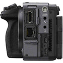 Port Side of the Sony FX5 Cinema Camera Body