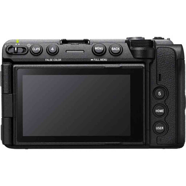 Rear Side of the Sony FX5 Cinema Camera Body