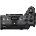 Top Side of the Sony FX5 Cinema Camera Body