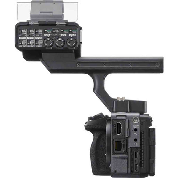 XLR Handle Controls of the Sony FX5 Cinema Camera XLR Kit 