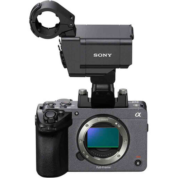 Front Side of XLR Handle of the Sony FX5 Cinema Camera XLR Kit