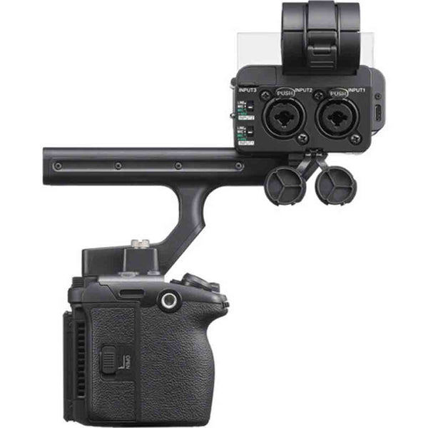 XLR Handle Microphone Ports of the Sony FX5 Cinema Camera XLR Kit