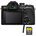 SD Card and Battery Slot of the Sony RX10 V Digital Compact Camera