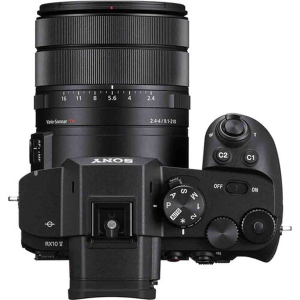 Top Side of the Sony RX10 V Digital Compact Camera