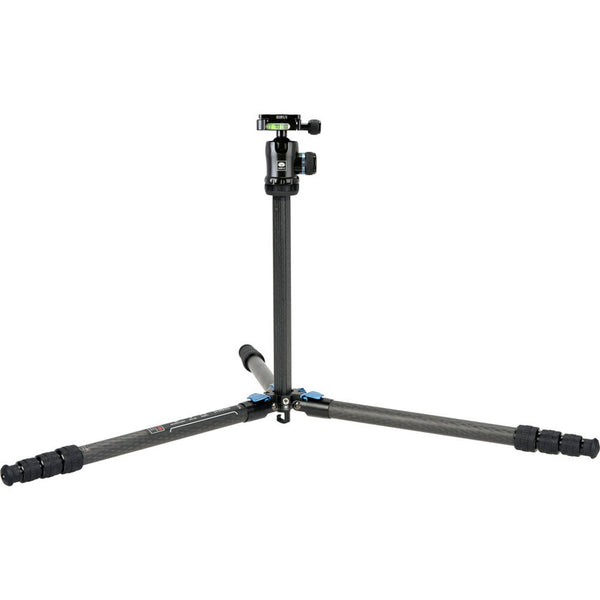 Standing Lowest Height Position of the Sirui ST124+K10X Carbon Fiber Tripod Kit