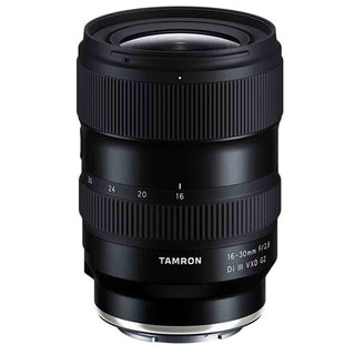 Front Element of the Tamron 16-30mm f/2.8 VXD G2 Sony E Lens