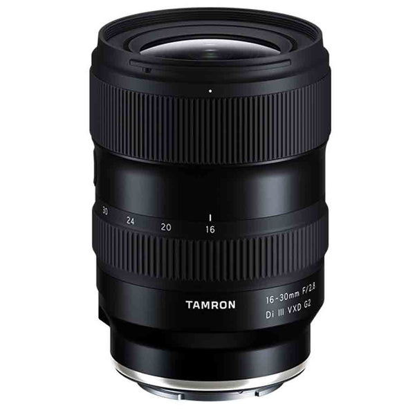 Front Element of the Tamron 16-30mm f/2.8 VXD G2 Sony E Lens