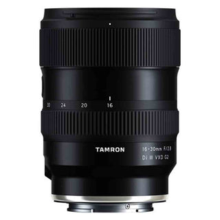 Top Side of the Tamron 16-30mm f/2.8 VXD G2 Sony E Lens
