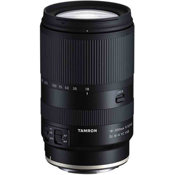 Tamron 18-300mm f/3.5-6.3 Di III-A VC VXD APS-C RF Mount Lens for