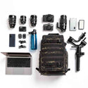 What Fits Demonstration of the Tenba Axis V2 20L Backpack Multicam Black