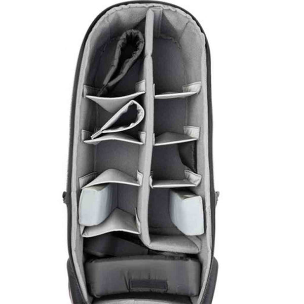 Camera Compartment of the Think Tank Backlight Long Lens Backpack