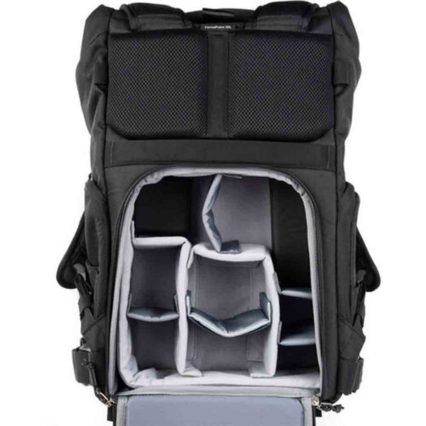Camera Compartment f the Think Tank Focuspoint 30L Backpack Asphalt