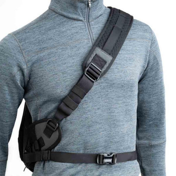 Carry Demonstration of the Think Tank Photo PhotoCross 14 Sling V2 Black