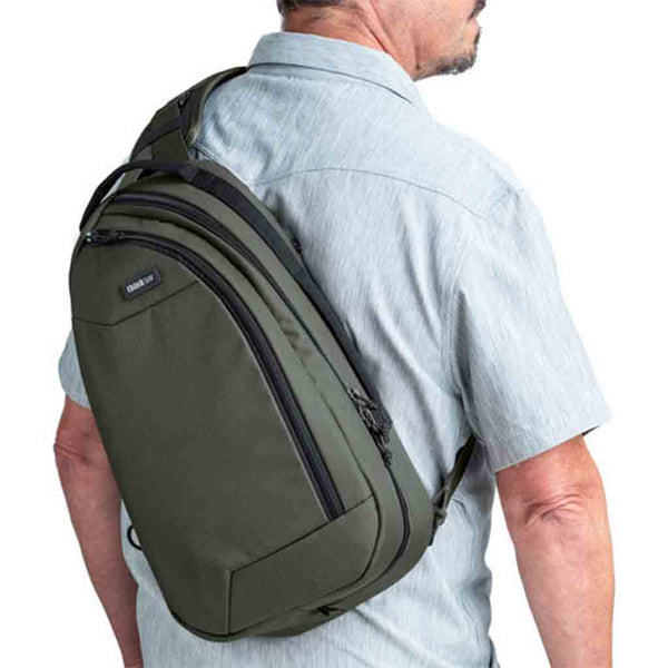 Carry Demonstration of the Think Tank Turnstyle 5L Greenway Sling Bag