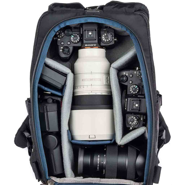 Gear Carry Demonstration of the Think Tank Backstory 13 Backpack