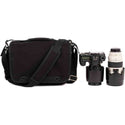 Holds Demonstration of the Think Tank Retrospective 7 V2.0 Shoulder Bag Black