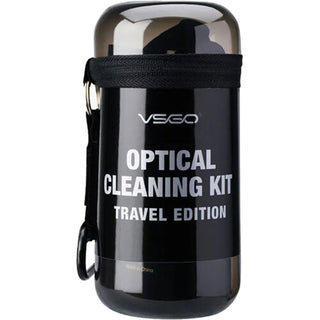 Container of the VSGO Optical Cleaning Kit Travel Edition