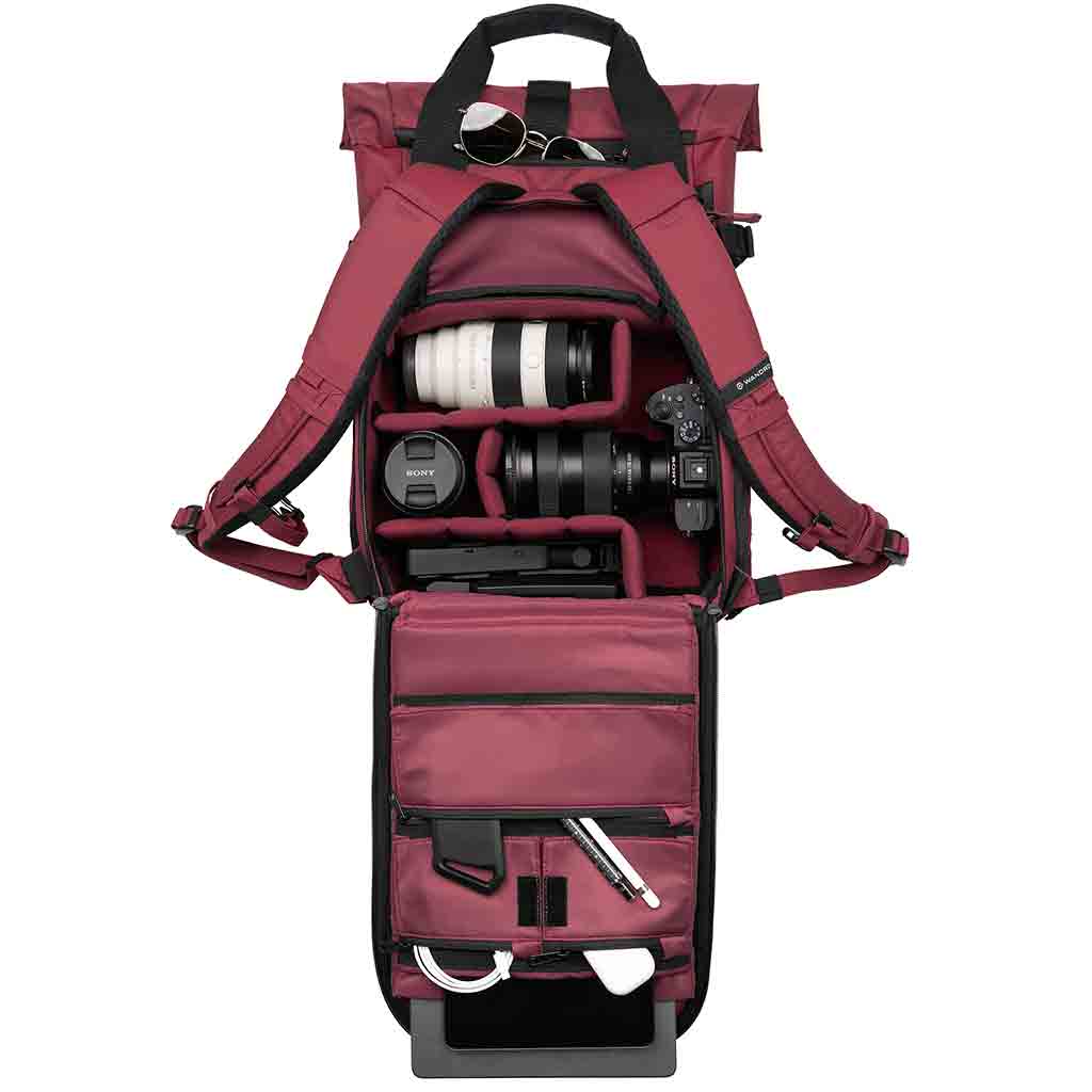 Wandrd PRVKE 15 V4 Backpack Rhone Burgundy | Rockbrook Camera