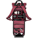 Interior of the WANDRD PRVKE V4 15 Photo Bundle Rhone Burgundy