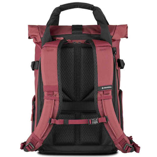 Rear Side of the WANDRD PRVKE V4 15 Photo Bundle Rhone Burgundy