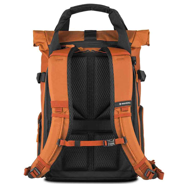 Rear Side of the WANDRD PRVKE V4 15 Photo Bundle Sedona Orange