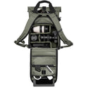 Interior of the WANDRD PRVKE V4 15 Photo Bundle Wasatch Green