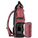 Side of the WANDRD PRVKE V4 31 Photo Bundle Rhone Burgundy