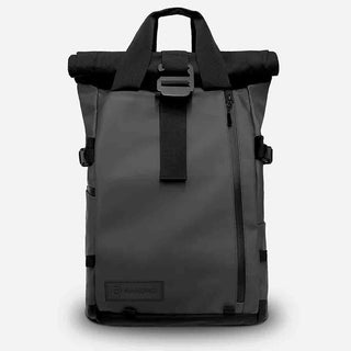 Front Side of the Wandrd Prvke 21 3.0 Black