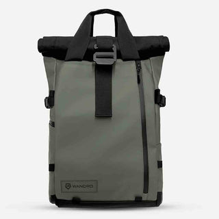 Front Side of the Wandrd Prvke 21 3.0 Wasatch Green