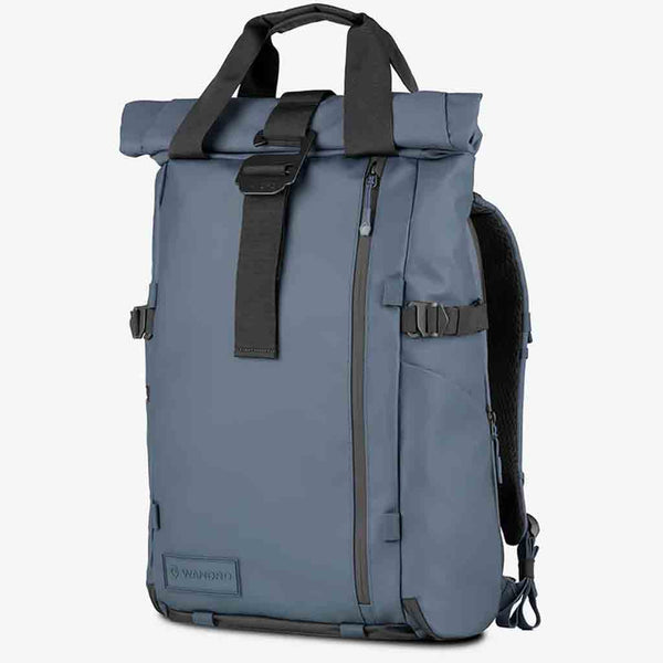 Front Side of the Wandrd Prvke 31 3.0 Aegean Blue