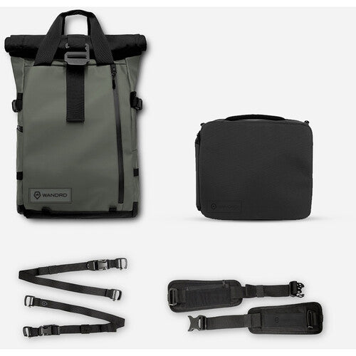 Camera Cube of the Wandrd Prvke 31 3.0 Wasatch Green Backpack
