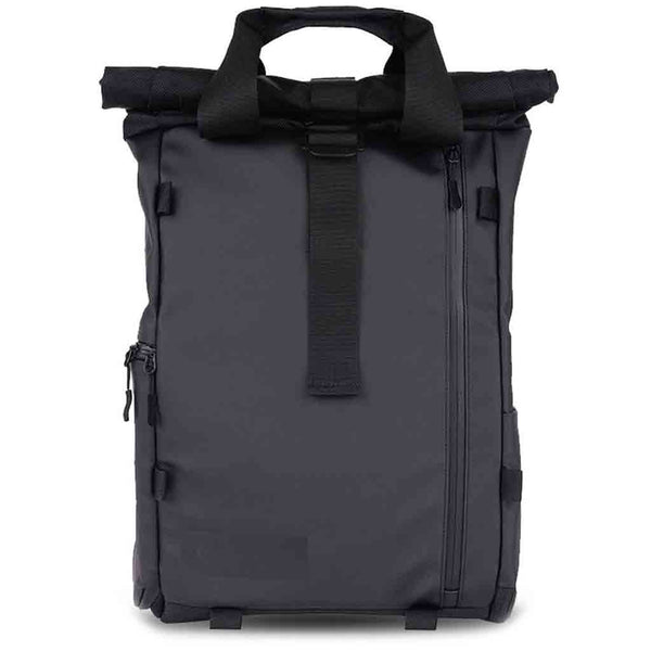 Front Side of the Wandrd Prvke Lite Backpack Black